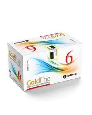 سر سوزن قلم انسولین 6 میلی گلد فاین بسته 100 عددی