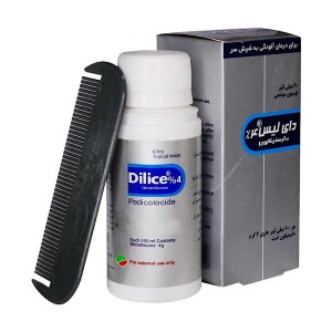 محلول ضد شپش دای‌ لیس 4 درصد 60 میل