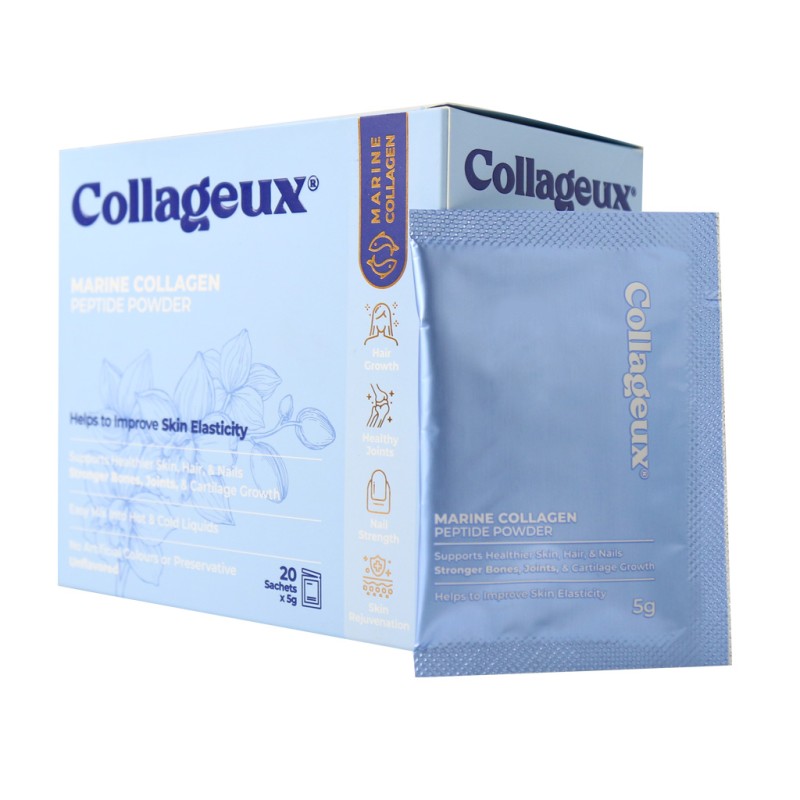 کلاژوکس ساشه 5 گرم  دنیا دارو سپهر 20 عددی