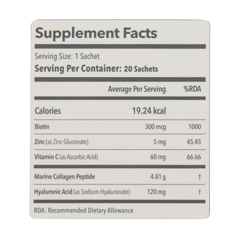 ساشه کلاژوکس بیوتی دنیا دارو سپهر 20 عددی