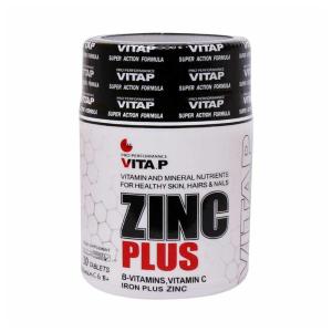 قرص زینک هیستیدین و ویتامین C یوروویتال 60 عددی