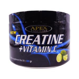 پودر کراتین + ویتامین C اپکس طعم لیمو 400 گرمی