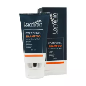 شامپو تقویت کننده انواع مو لامینین 200 میلی لیتر