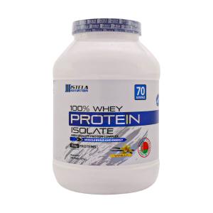 پودر وی پروتئین ایزوله 100 درصد استلا نوتریشن وانیلی 2270 گرمی