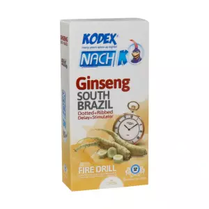 کاندوم تاخیری کدکس مدل جینسینگ 12 عددی