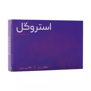 قرص استروکل سیتی کولین 500 میلی گرم تقویت کننده حافظه اشبال شیمی 30 عددی