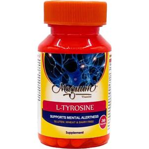 کپسول ال تیروزین 500 میلی‌گرم مگنوم ویتامینز 30 عددی
