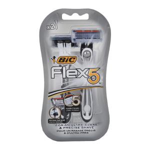 خود تراش بیک مدل Flex 5 بسته 2 عددی