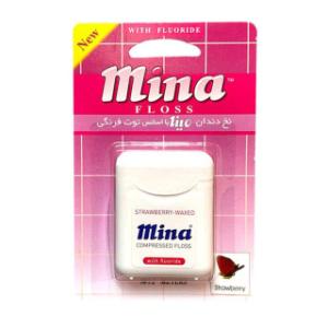 نخ دندان متراکم مینا طعم دارچین 50 متر