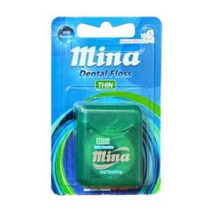 نخ دندان متراکم مینا طعم دارچین 50 متر