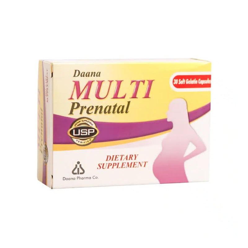 کپسول سافت ژل مولتی پریناتال دانا 30 عدد