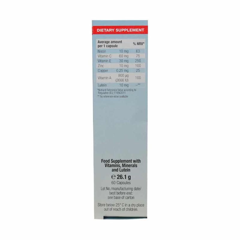 کپسول چشم اوژن یوروویتال 60 عددی