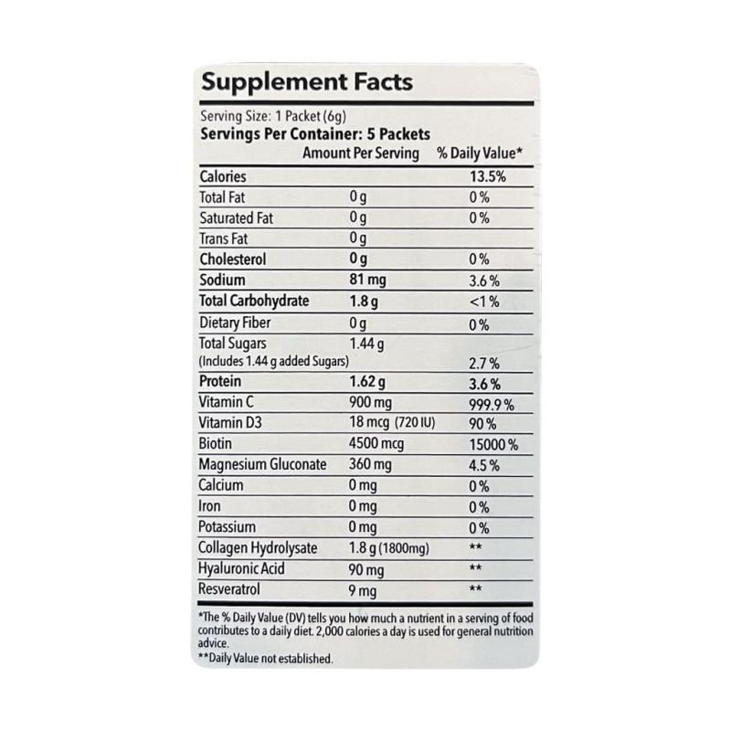 ساشه جی جن آلفا ویتامینزآمریکا طعم پرتقال 5 عددی