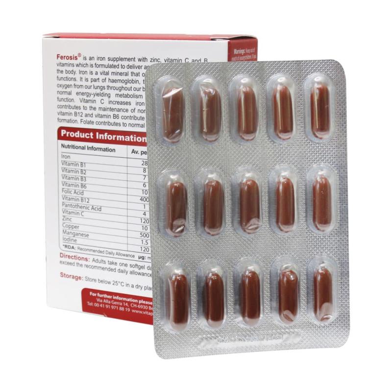 سافت ژل فروسیس ویواتیون 30 عدد