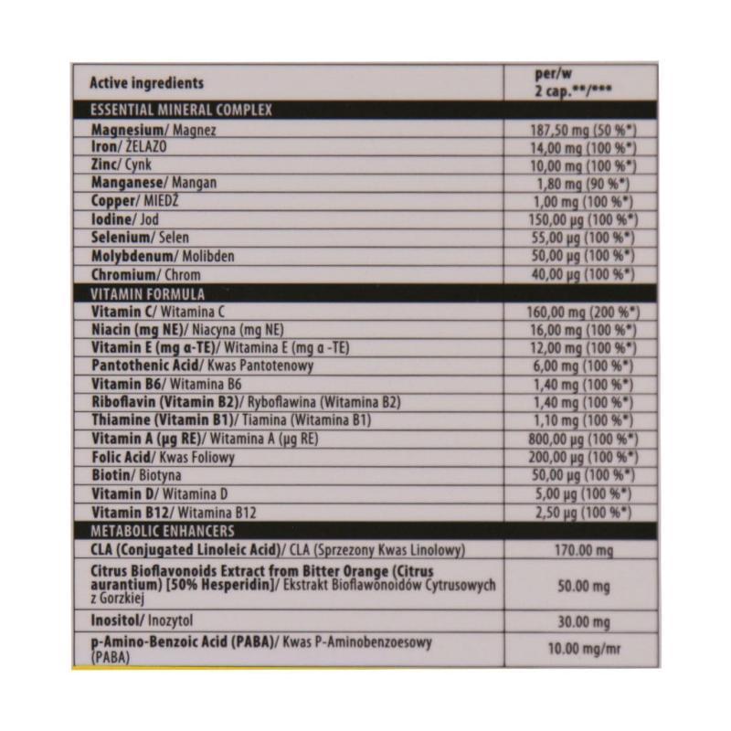 کپسول مولتی پک ترک نوتریشن 60 عددی