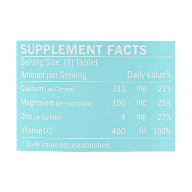 قرص کلسیم سیترات ویتامین D منیزیم و روی نوتری پاد 30 عددی