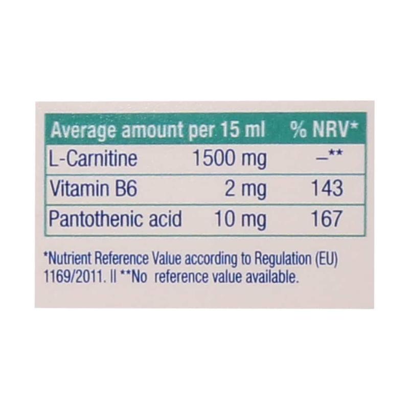 شربت ال کارنیتین پلاس یوروویتال 200 میلی لیتر