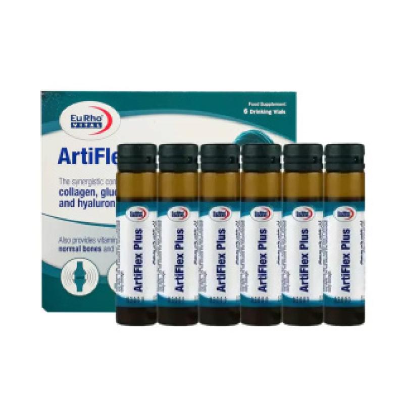 ویال آرتی فلکس پلاس یوروویتال با طعم پرتقال بسته 6 عددی