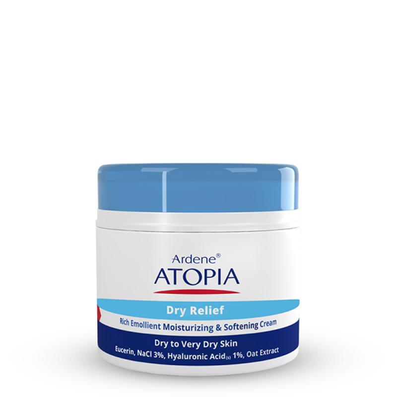 کرم مرطوب کننده کاسه ای آتوپیا آردن مدل Dry Relief حاوی اوسرين 150 گرمی