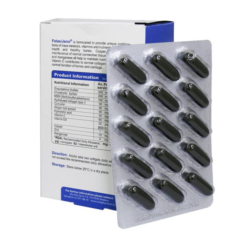 سافت ژل فلکسی ژنو ویواتیون 60 عددی