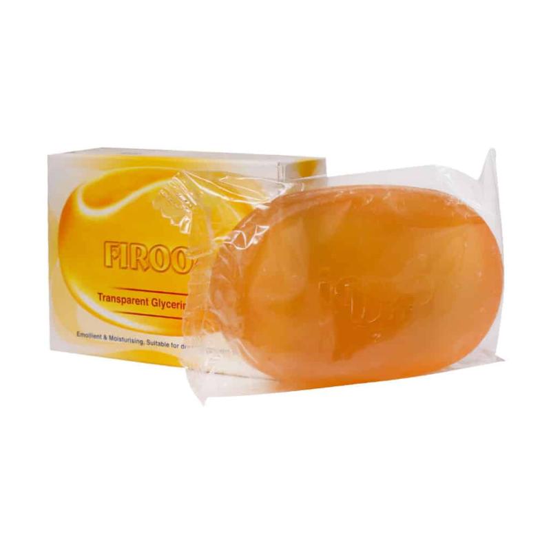 صابون شفاف حاوی گلیسیرن فیروز مناسب پوست های خشک و حساس 100 گرم