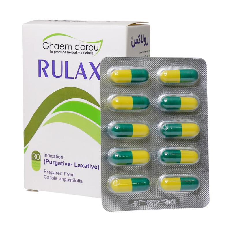 کپسول رولاکس قائم دارو 30 عددی