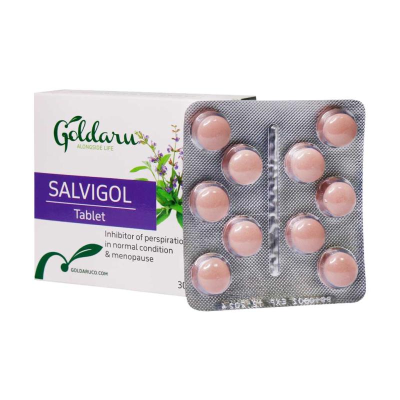 قرص روکش دار سالویگل گل دارو 30 عددی
