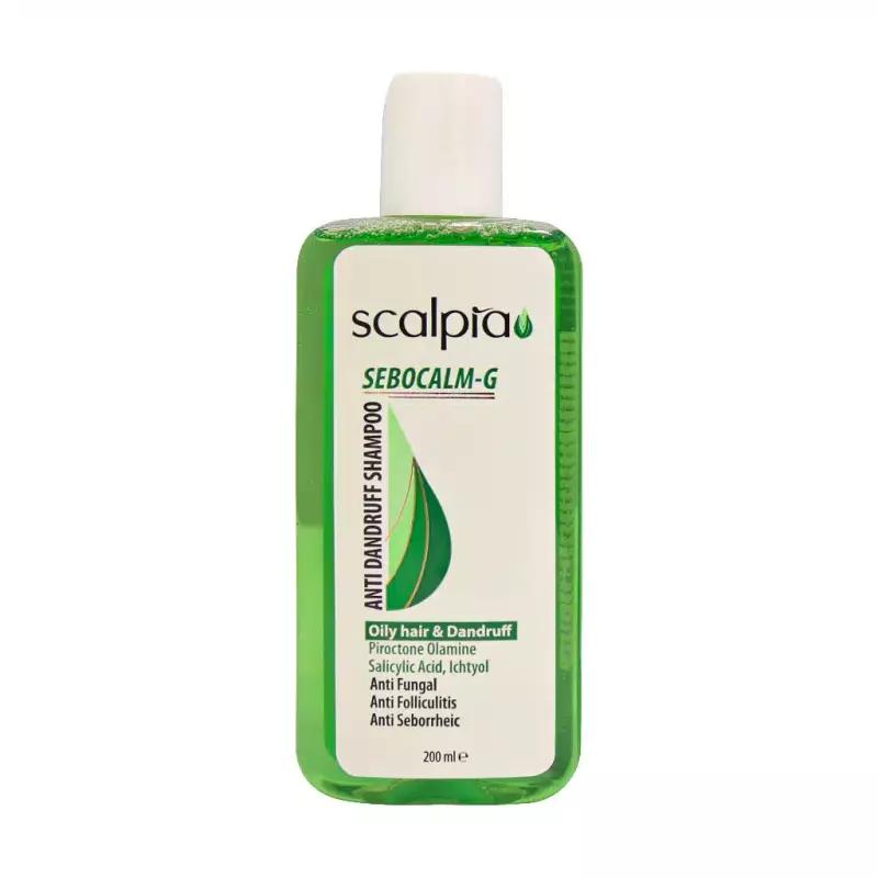 شامپو ضد شوره موهاي چرب 200 ميل اسکالپيا