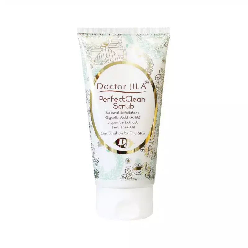 اسکراب پرفکت کلین دکتر ژیلا حاوی روغن درخت چای 130 میلی لیتر
